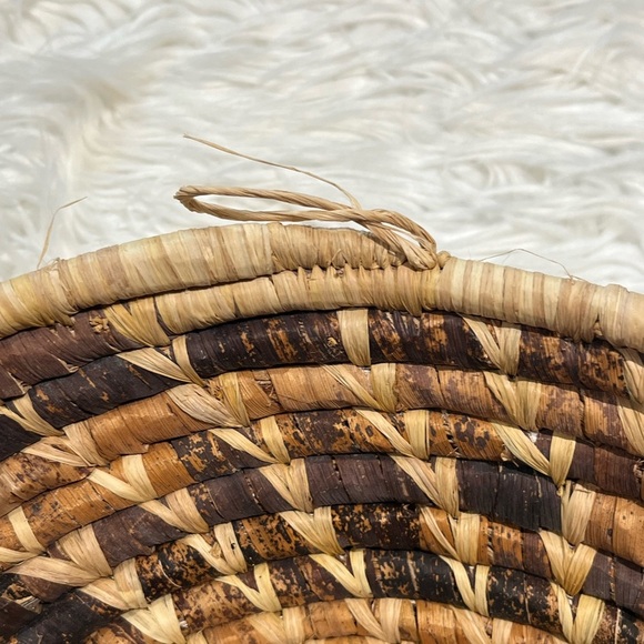 NEW Large African Hand-Woven Bowl / Wall Hanging - Picture 5 of 7